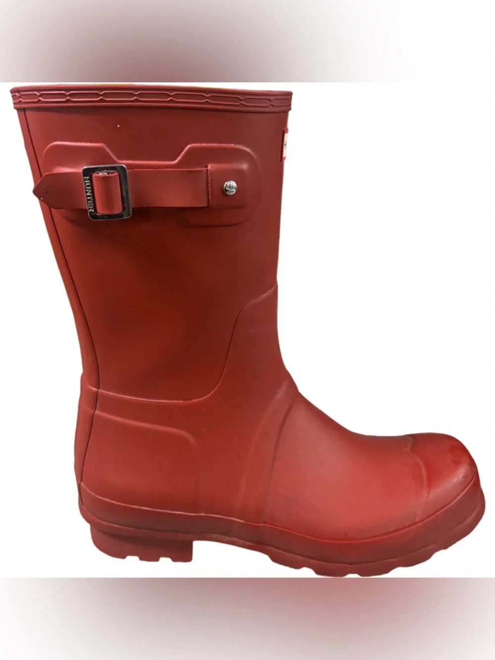 Hunter Original Rain Boots Military Red Men’s Size 11